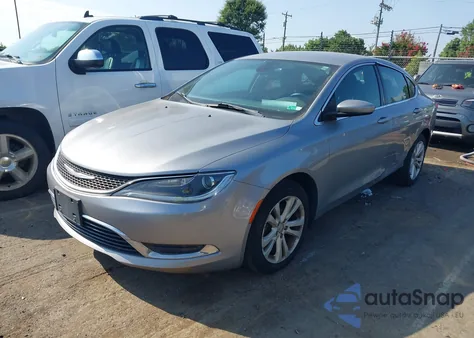2016 Chrysler 200 Limited из США, поврежденный, VIN 1C3CCCAB5GN111036